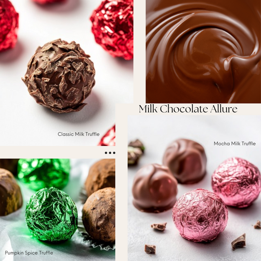 Milk Chocolate Allure 8ct Truffle Box