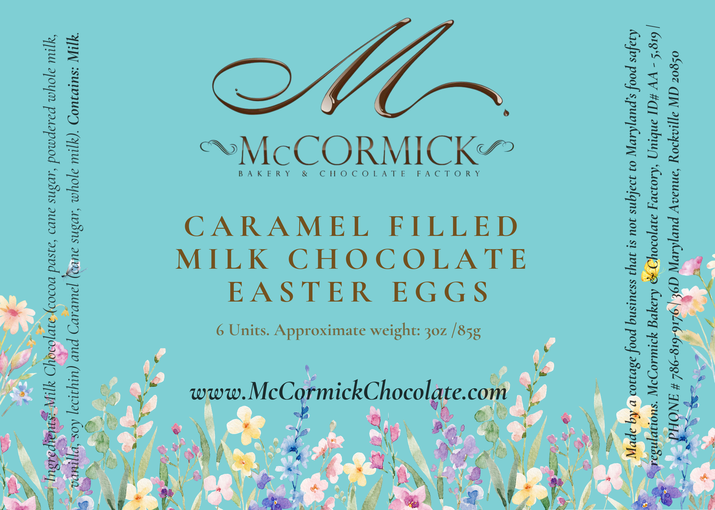 Caramel-filled Easter Eggs