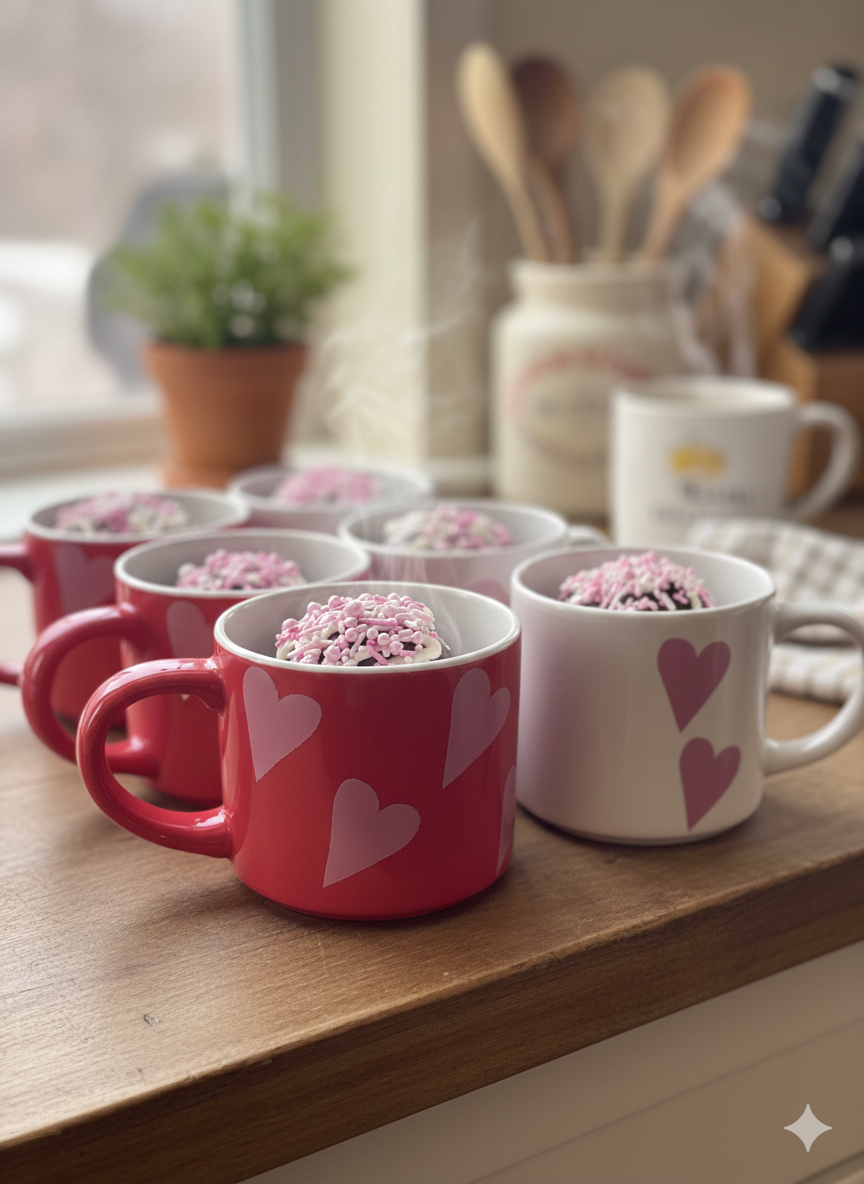 Valentine's Day Hot Chocolate Bombs