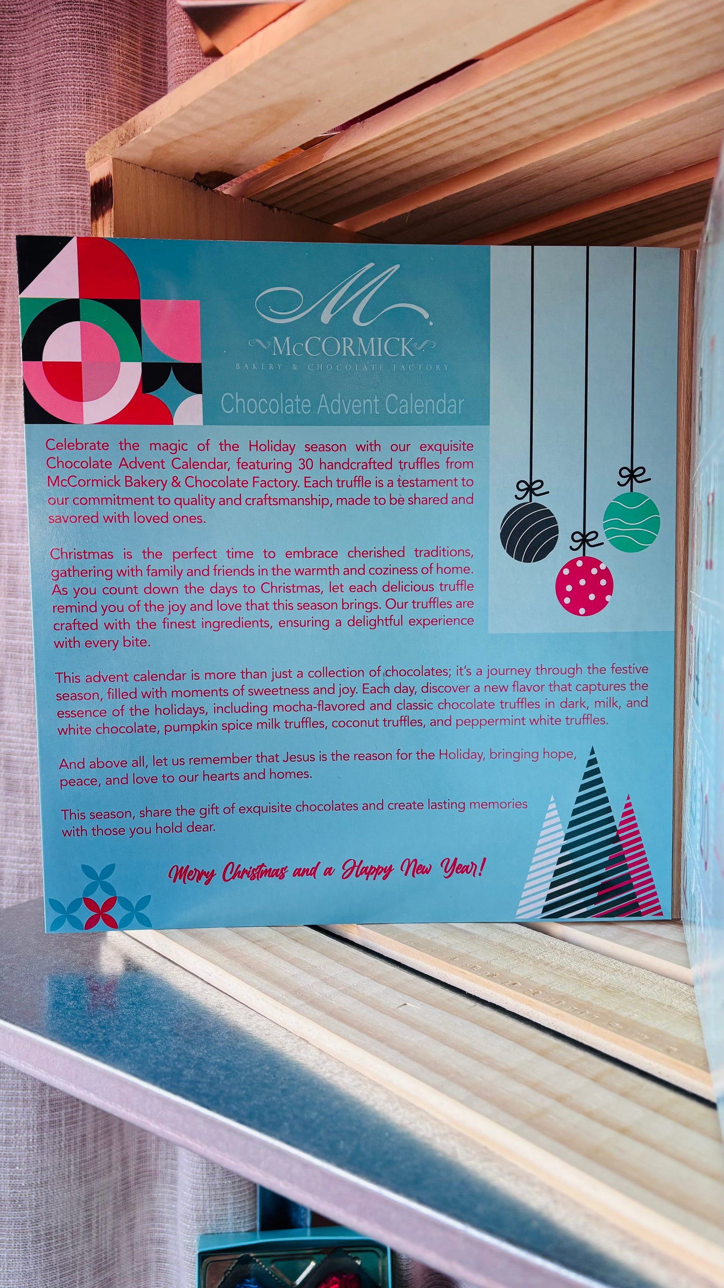 Advent Chocolate Calendar