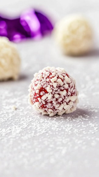 Peppermint White Chocolate Truffle